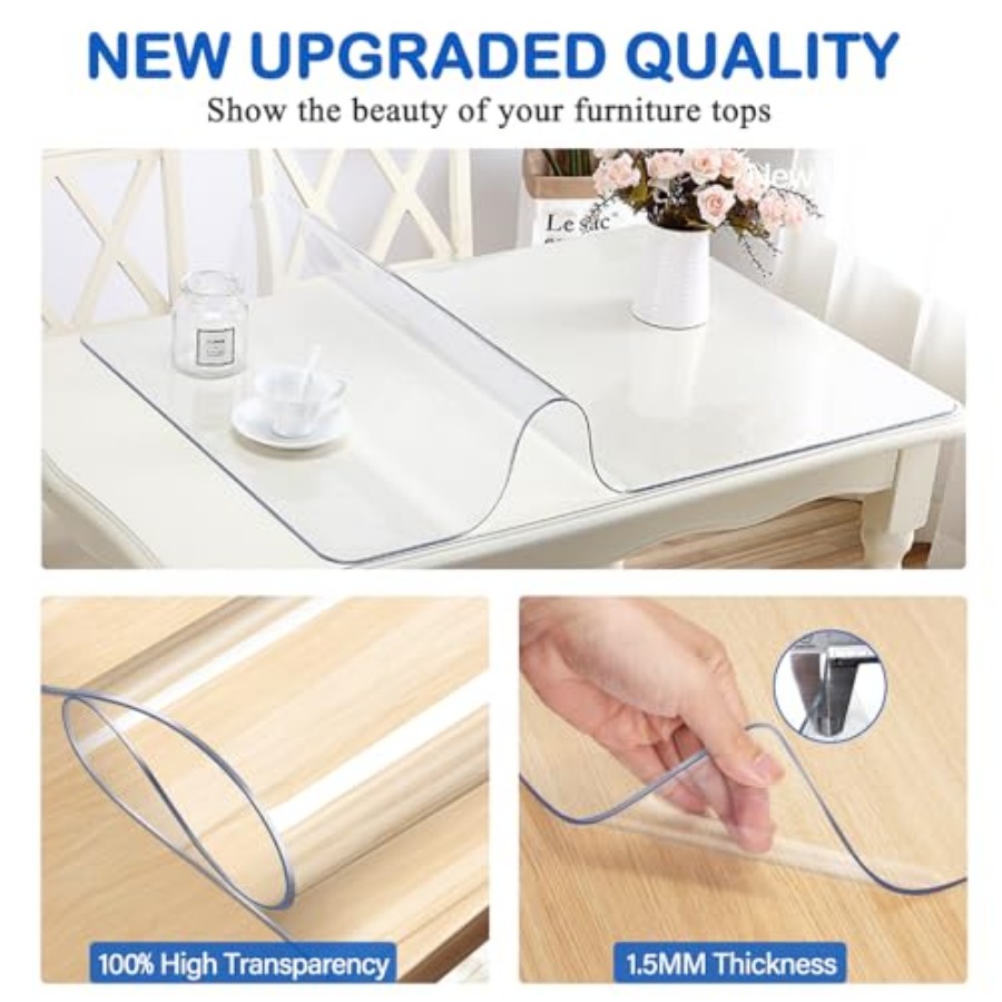 35X50 Inch Clear Plastic Dinin – Desk Corner Mat Bewertung und Preis