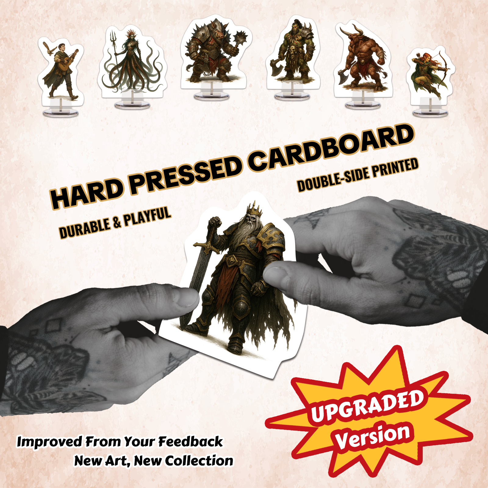 2D Tabletop RPG Board Game Min – Gaming Set Accessories Bewertung und Preis