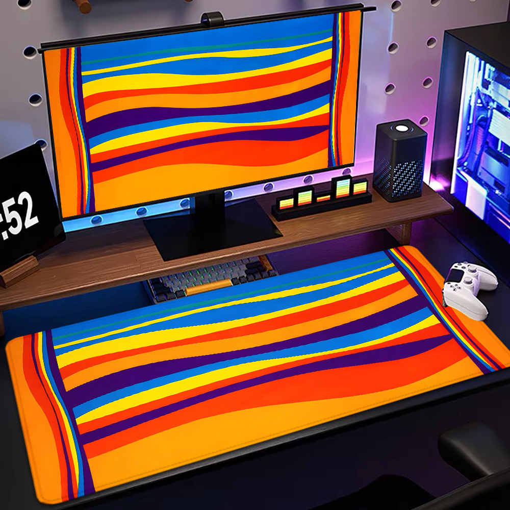 Mosepad Orange striped dolphin – Gaming Accessories Companies Bewertung und Preis