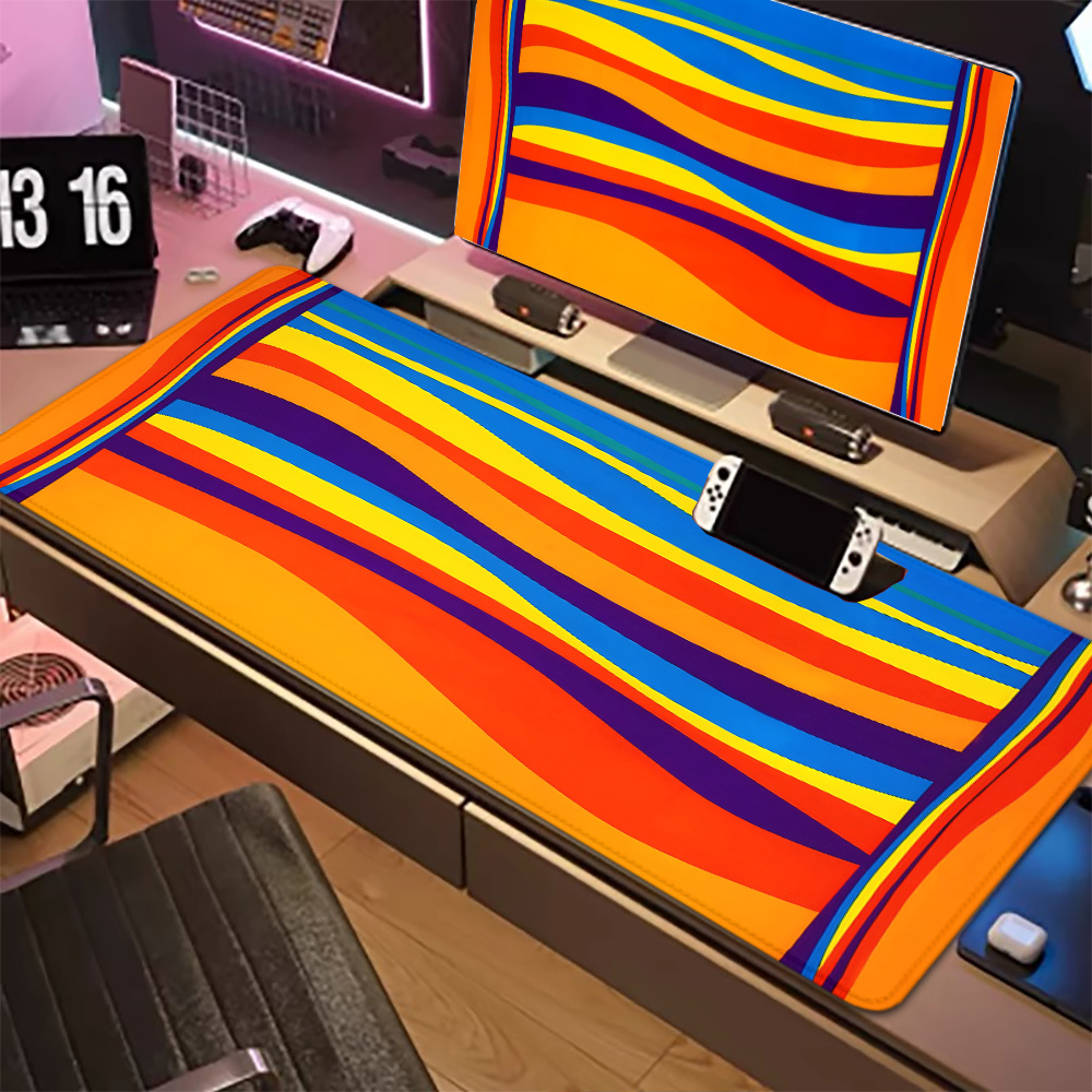 Mosepad Orange striped dolphin – Gaming Accessories Companies Bewertung und Preis