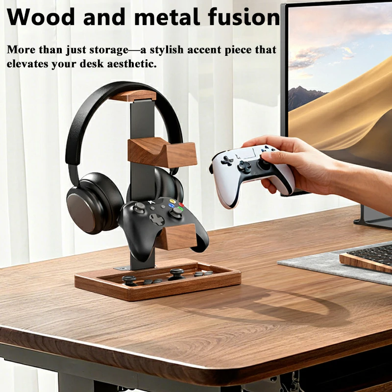 Solid Wood Wall Mounted Shelf  – Gaming Accessories Wall Mount Bewertung und Preis