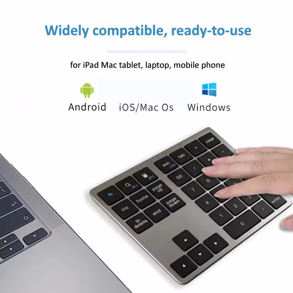 2.4Ghz Wireless + Bluetooth Nu – Keyboard Numpad Separate Bewertung und Preis
