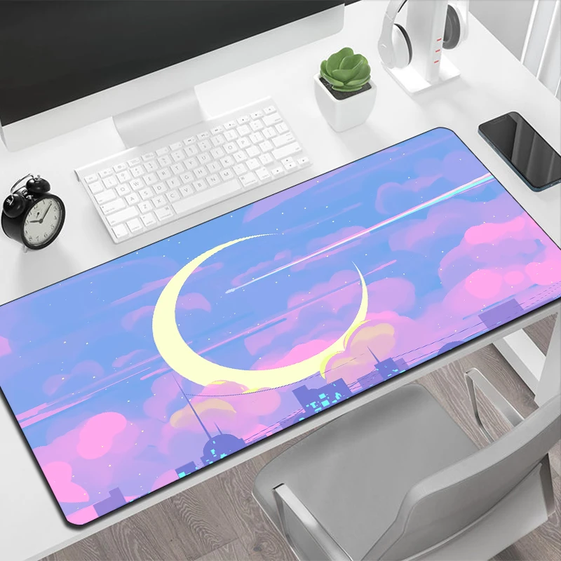 Pc Mouse Pad Gaming Pink Moon  – Gaming Accessories Pc Setup Bewertung und Preis