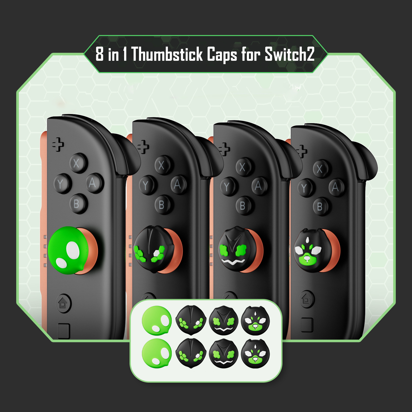 8pcs New Silicone Soft Thumb G – Gaming Accessories Nintendo Switch Bewertung und Preis