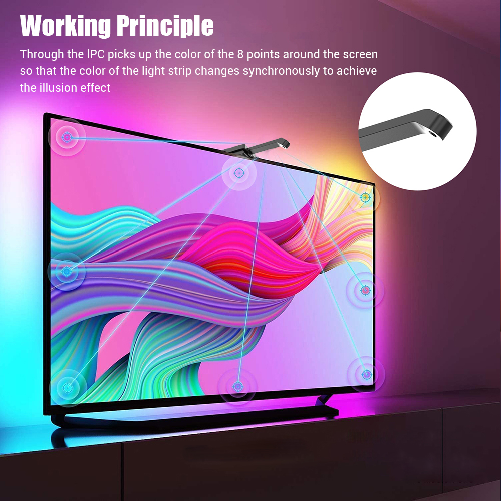 TV Backlight Sync LED Strip RG – Gaming Accessories App Bewertung und Preis