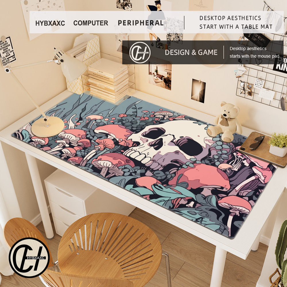 Pastel Goth Desk Mat Skull Mus – Jinx Gaming Accessories Bewertung und Preis