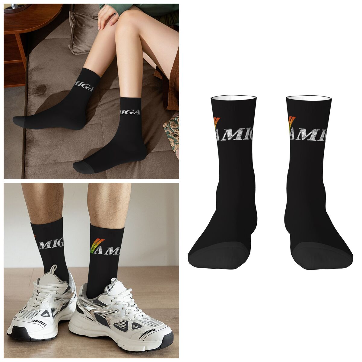 Amiga Gaming Socks Harajuku Sw – Youtube Gaming Accessories Bewertung und Preis