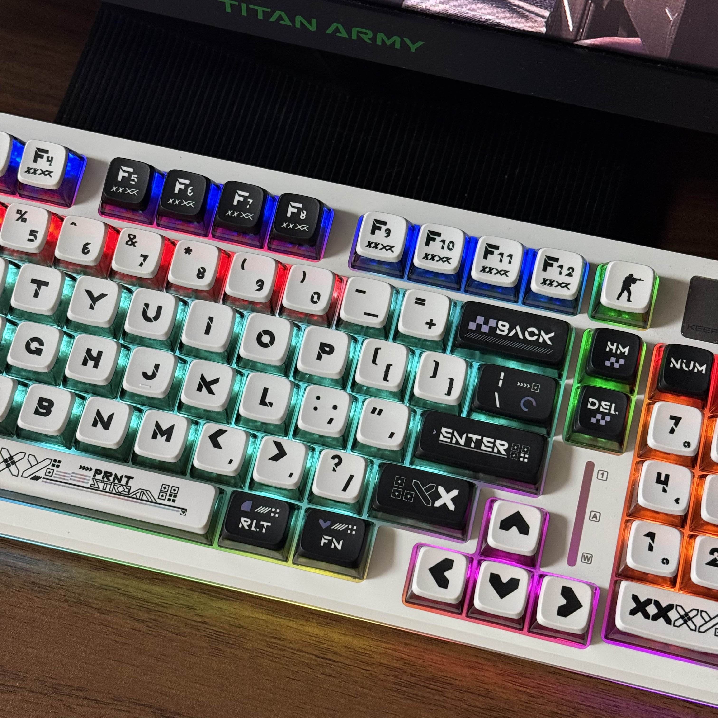 Pudding Keycaps 4-Side Translu – Keyboard Numpad Separate Bewertung und Preis
