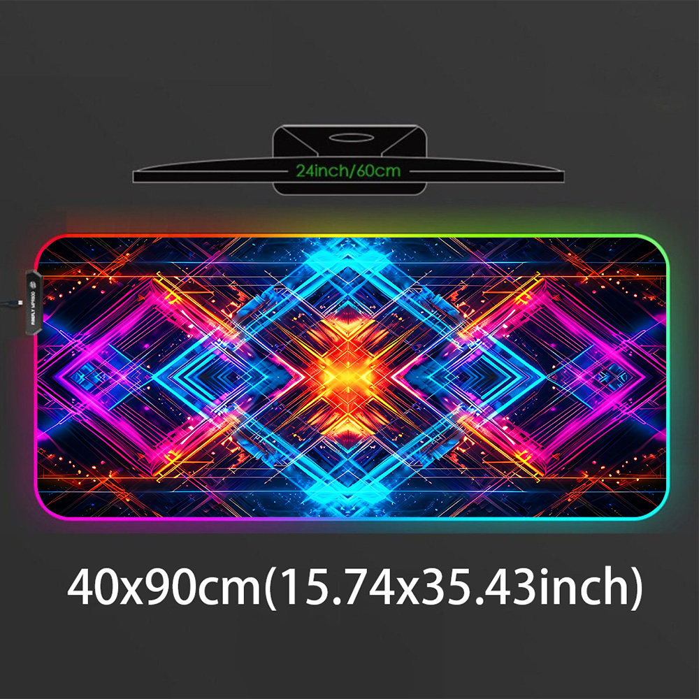 Neon Geometric Energy Matrix X – Gaming Accessories Pc Setup Bewertung und Preis