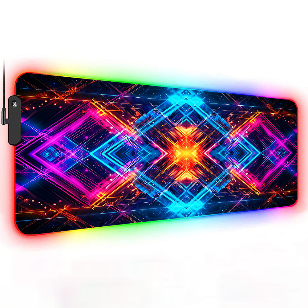 Neon Geometric Energy Matrix X – Gaming Accessories Pc Setup Bewertung und Preis