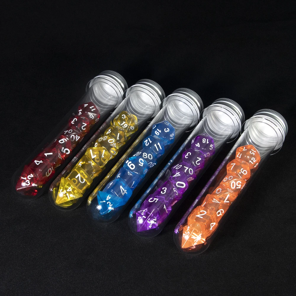 Transparent Polyhedral Dice Se – Youtube Gaming Accessories Bewertung und Preis