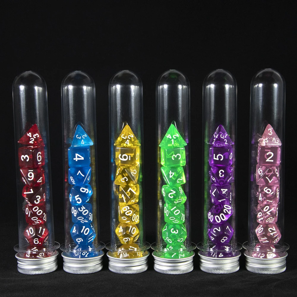 Transparent Polyhedral Dice Se – Youtube Gaming Accessories Bewertung und Preis