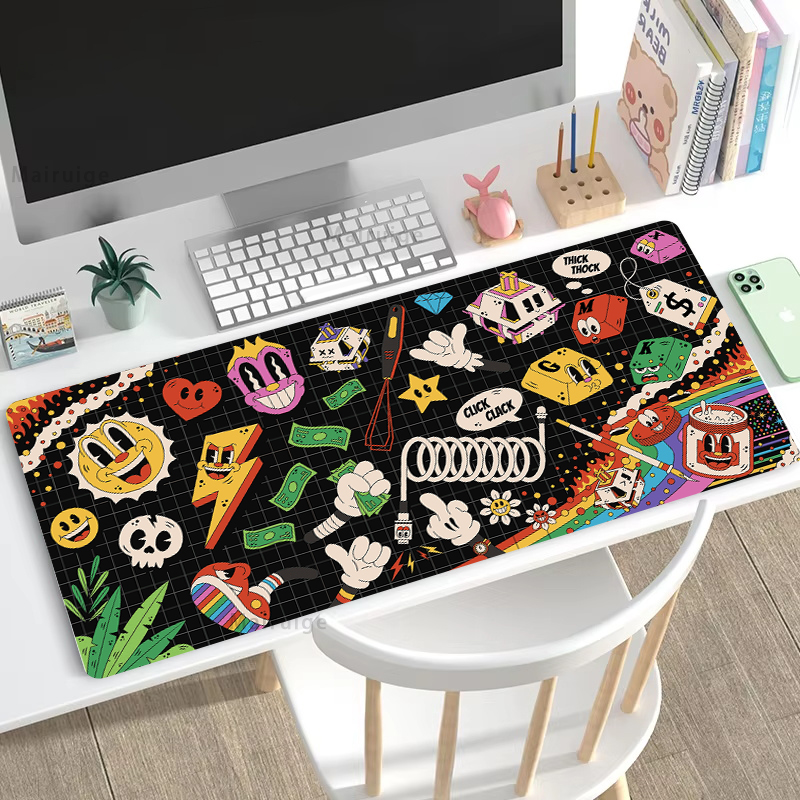 Graffiti Mausepad Office Rug D – Gaming Accessories Pc Setup Bewertung und Preis