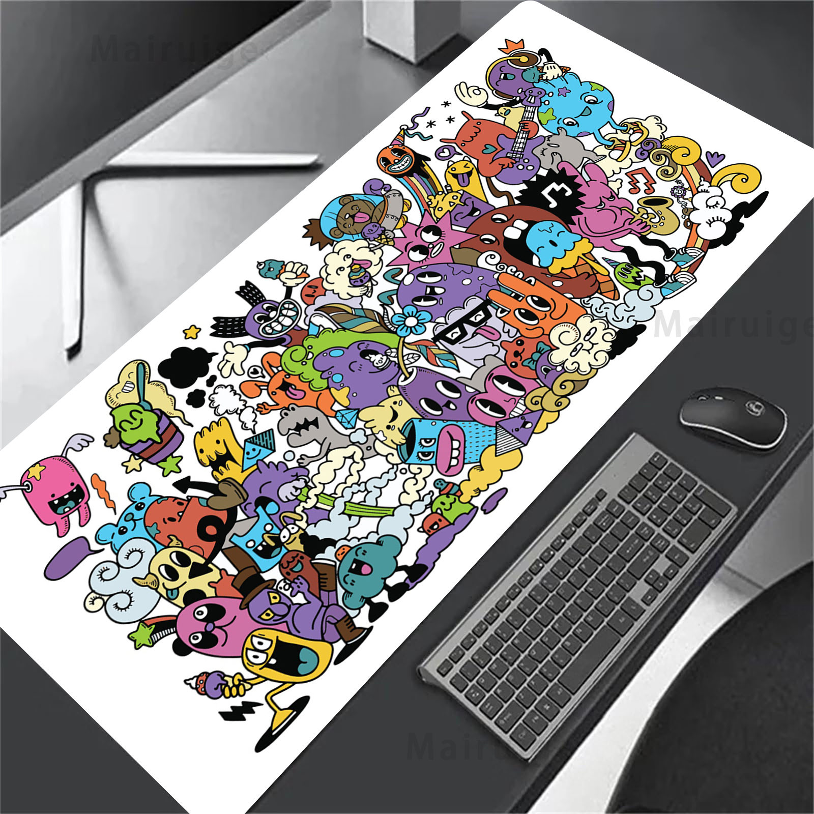 Graffiti Mausepad Office Rug D – Gaming Accessories Pc Setup Bewertung und Preis