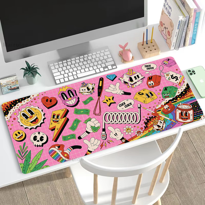 Graffiti Mausepad Office Rug D – Gaming Accessories Pc Setup Bewertung und Preis