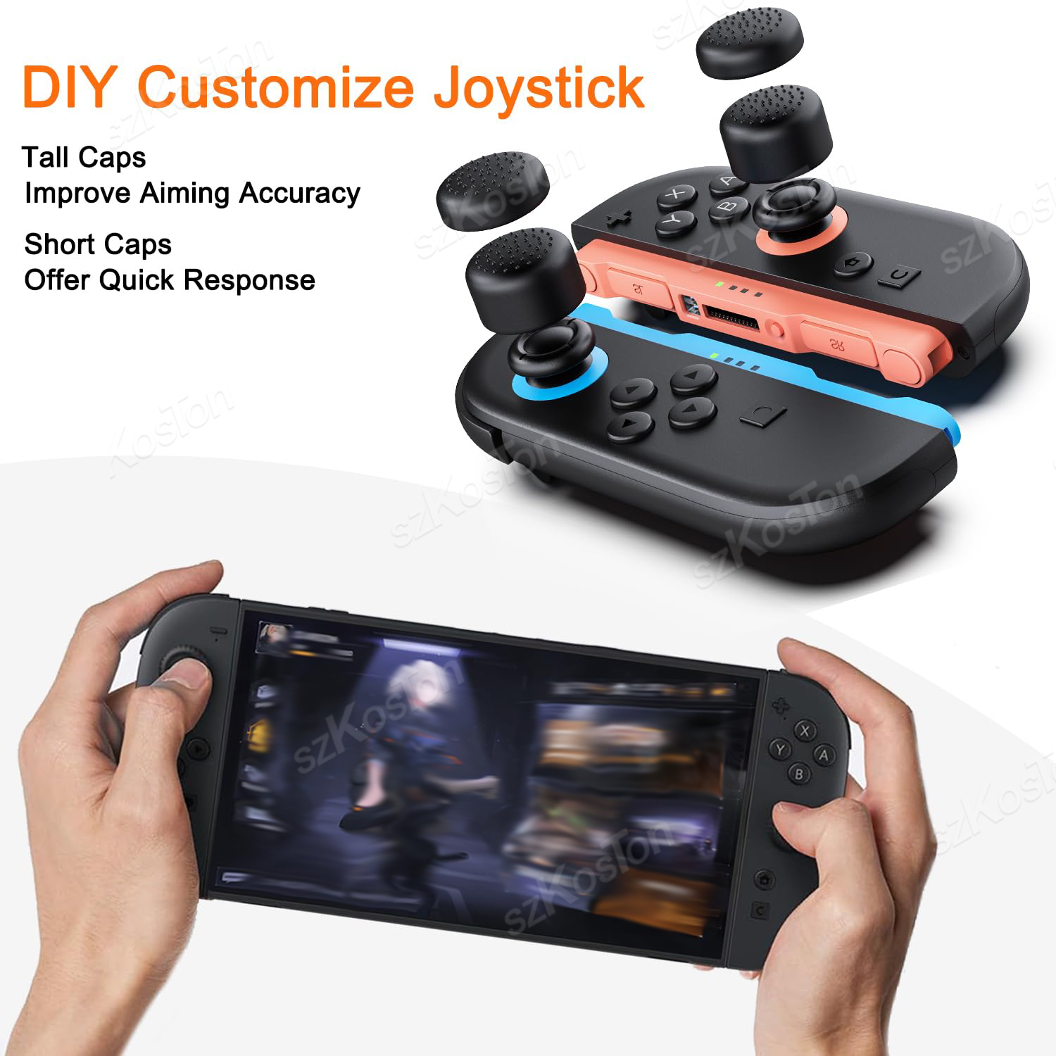 4PCS For Switch 2 No-Slip Sili – Gaming Accessories Nintendo Switch Bewertung und Preis