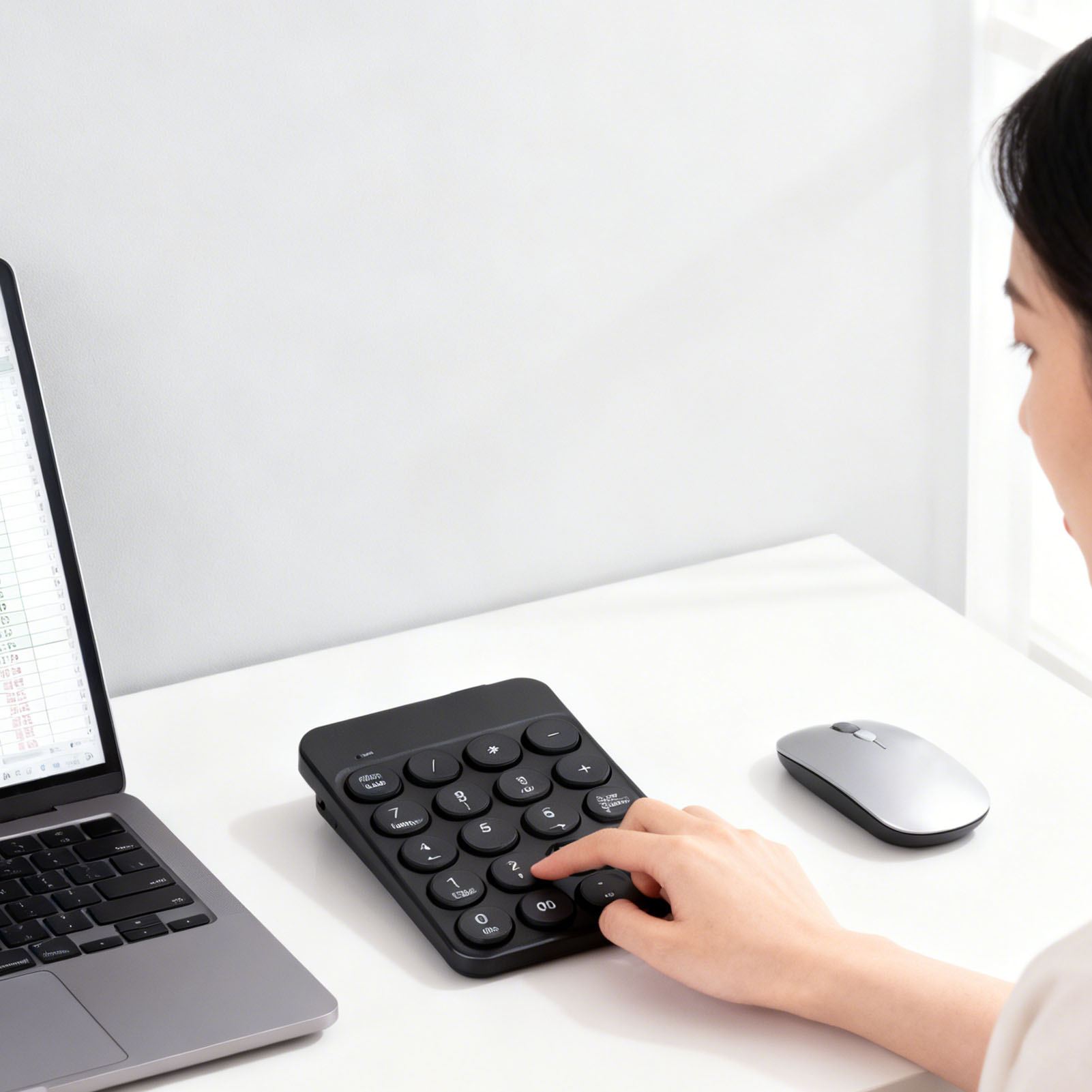 Mini Numeric Keypad with Round – Keyboard Numpad Separate Bewertung und Preis
