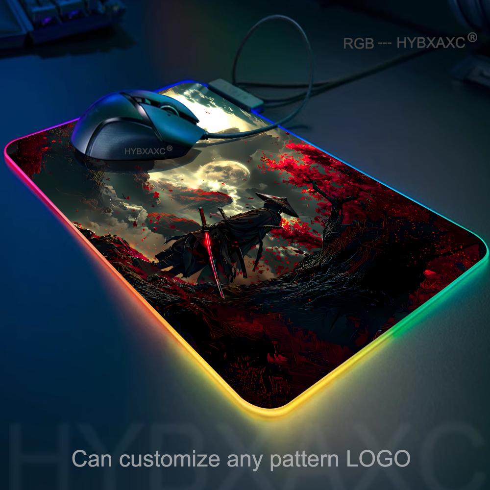 RGB Samurai Warrior Mouse Pad  – Gaming Accessories Companies Bewertung und Preis