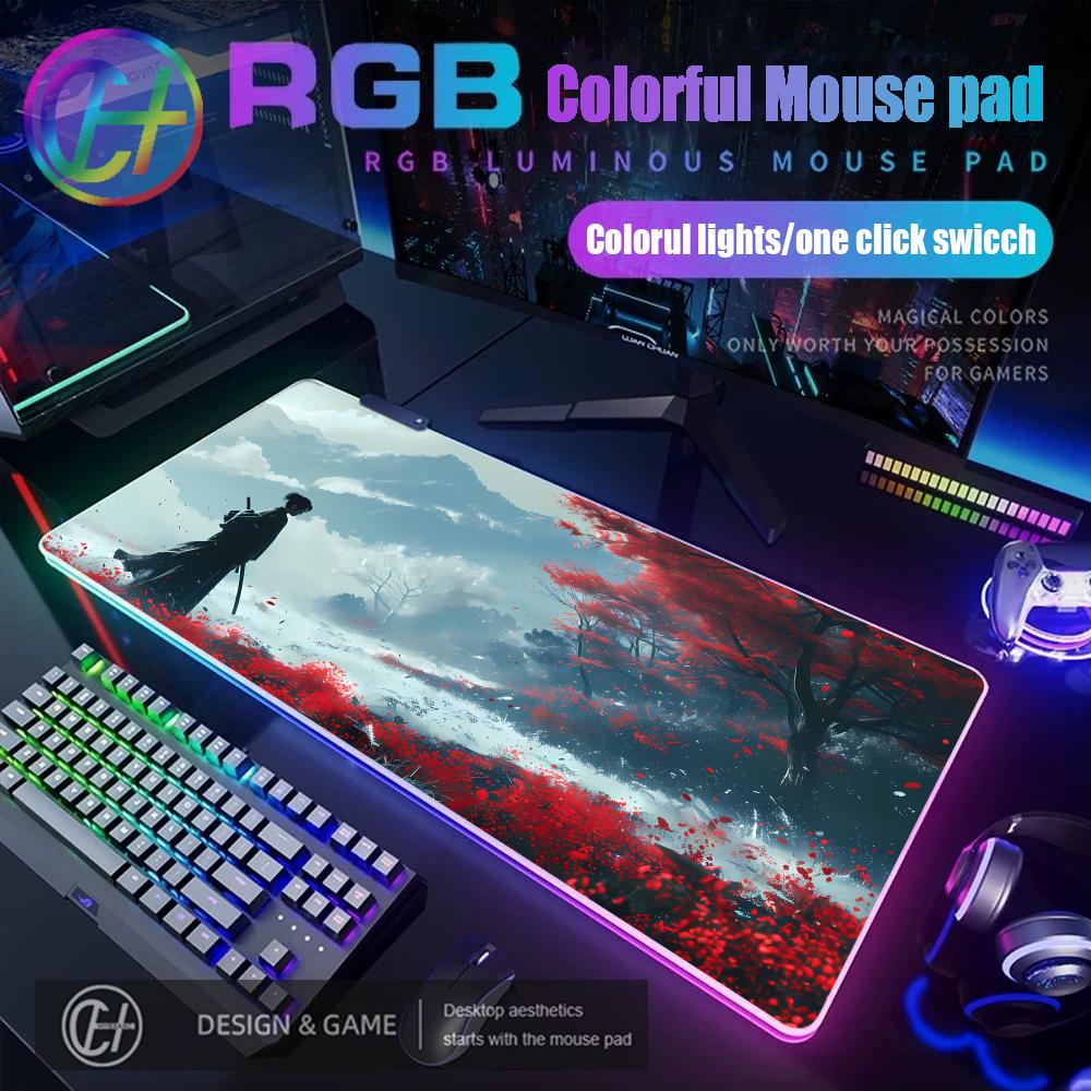 RGB Samurai Warrior Mouse Pad  – Gaming Accessories Companies Bewertung und Preis
