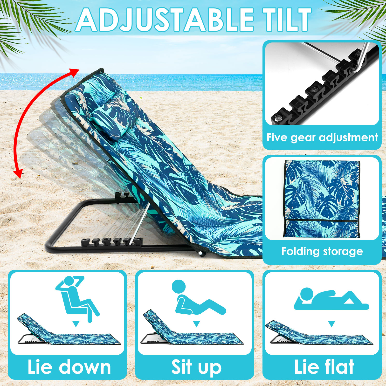 Beach Sun Chair Mat Oxford Clo – Desk Corner Mat Bewertung und Preis