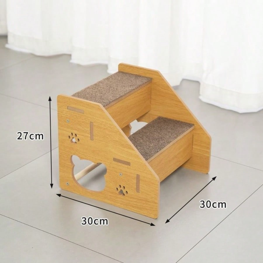 Wooden Right‑Angle Pet Stairs  – Desk Corner Mat Bewertung und Preis