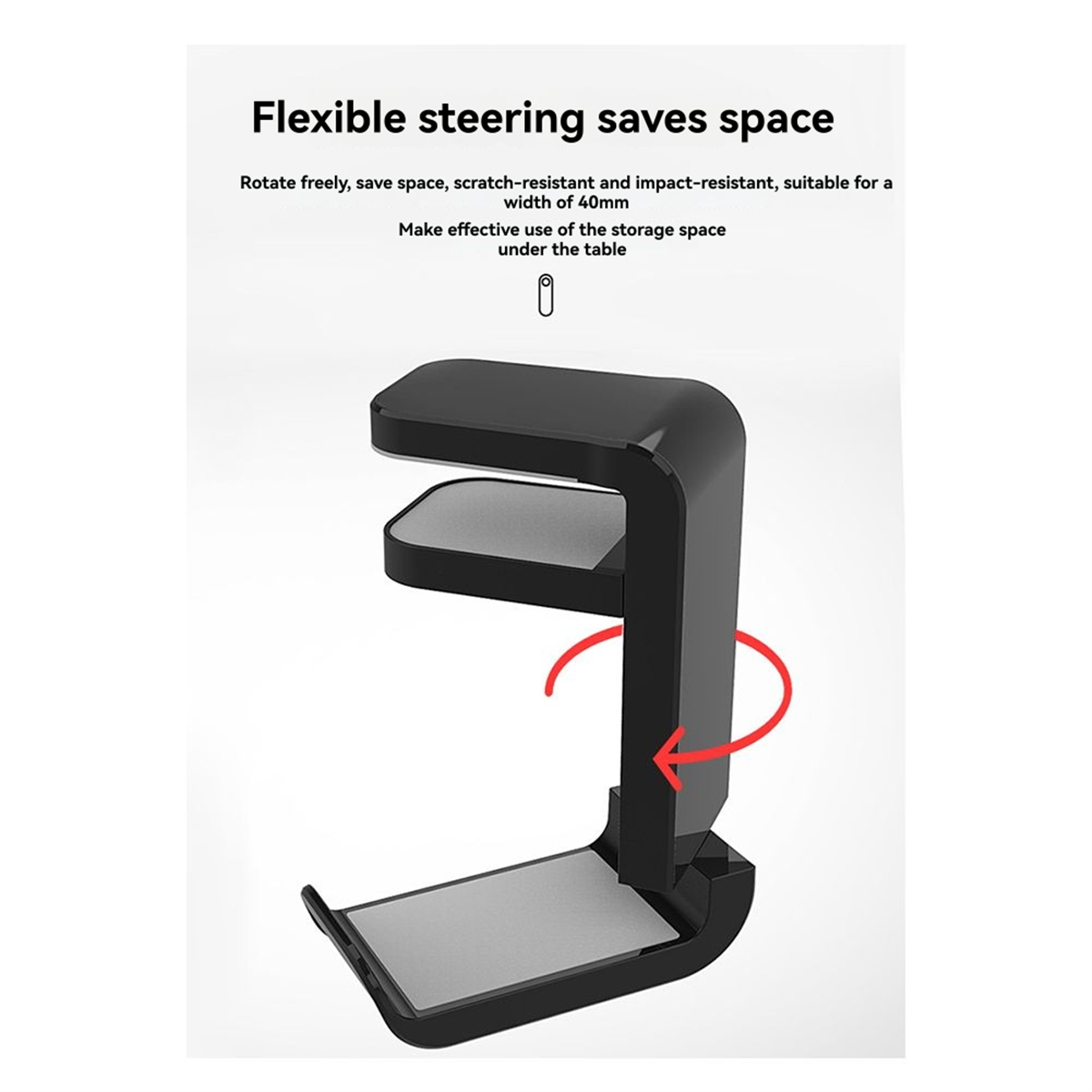 ABYB 360° Rotating Headphone S – Gaming Accessories Wall Mount Bewertung und Preis