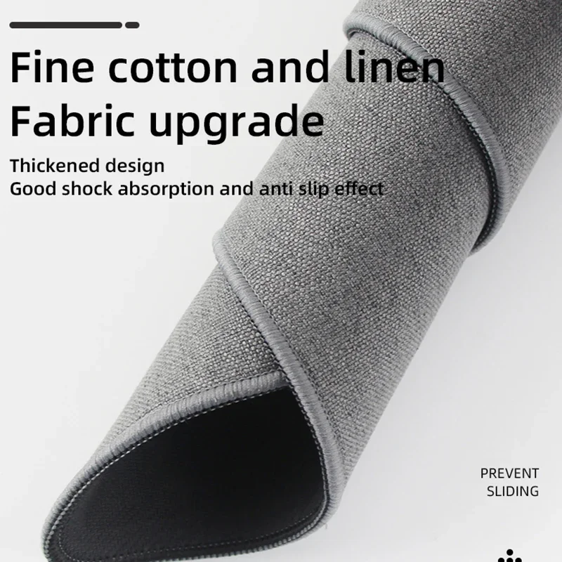 Cotton and Linen Rubber XXL Mo – Desk Corner Mat Bewertung und Preis