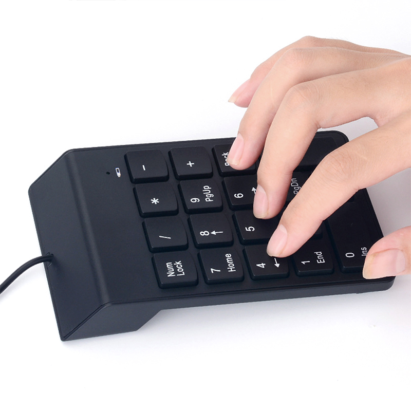 18 Keys USB Wire numeric keypa – Keyboard Numpad Separate Bewertung und Preis