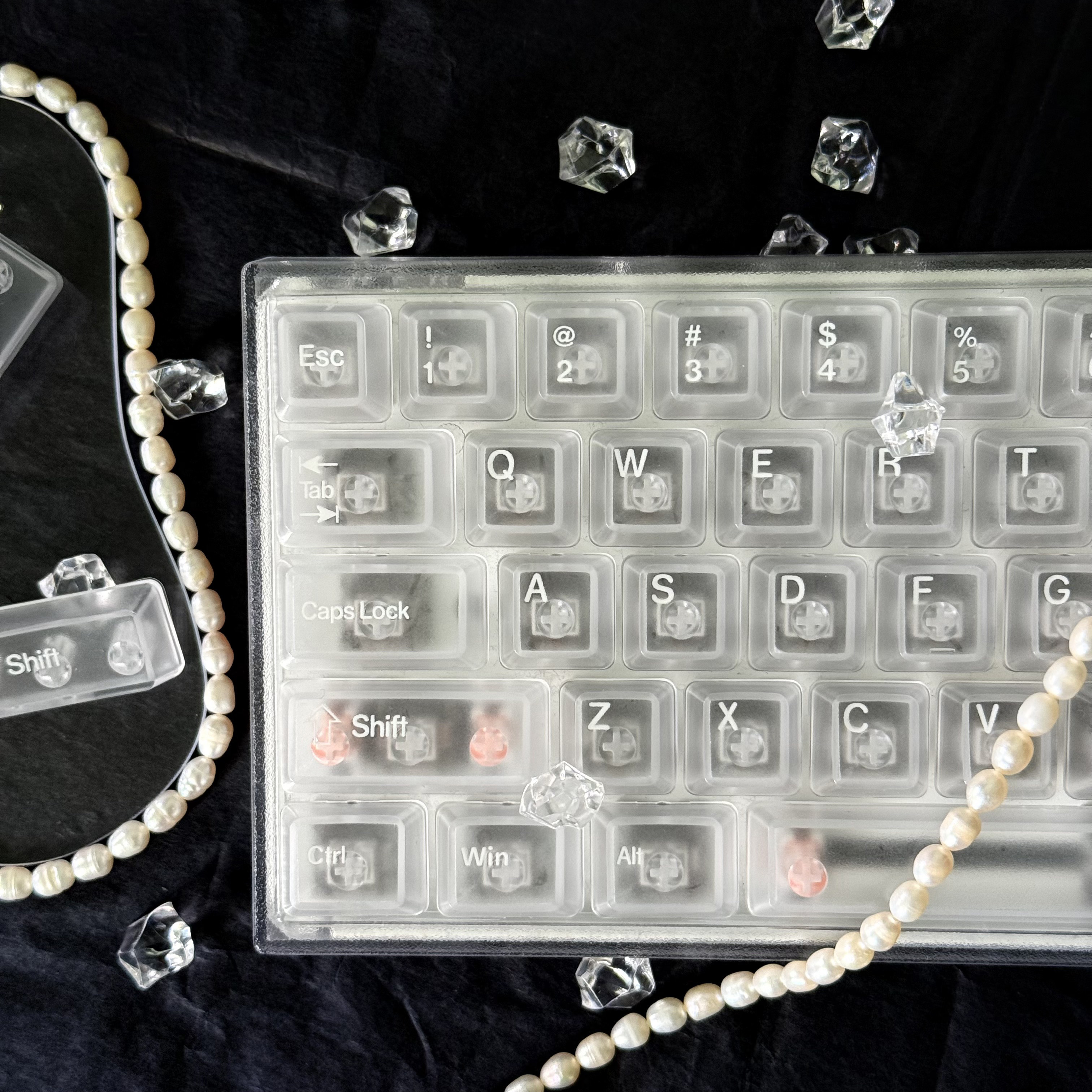 Clear Transparent & Frosted Tr – Keyboard Numpad Separate Bewertung und Preis