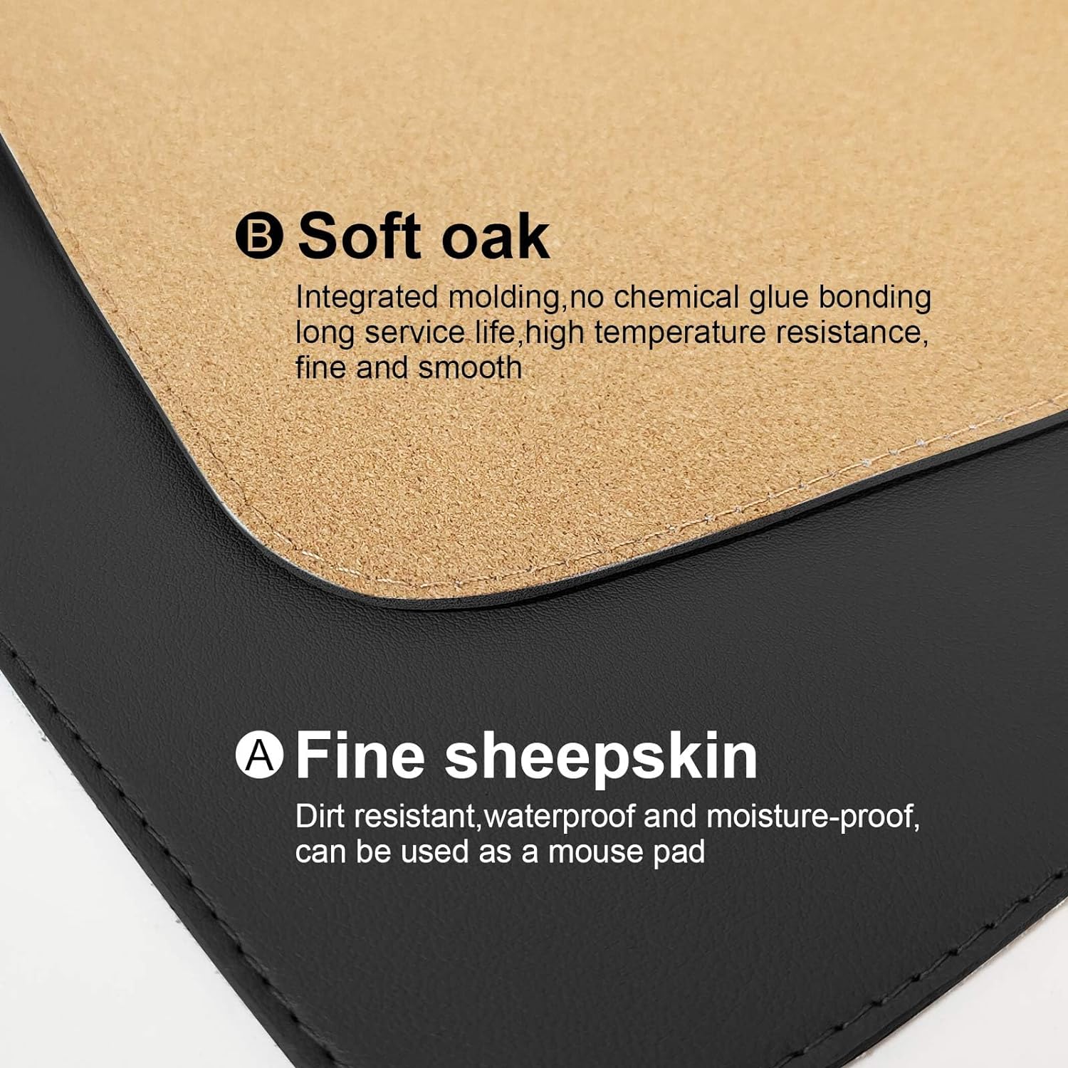 Dual Sided Desk Mat,Leather De – Desk Corner Mat Bewertung und Preis