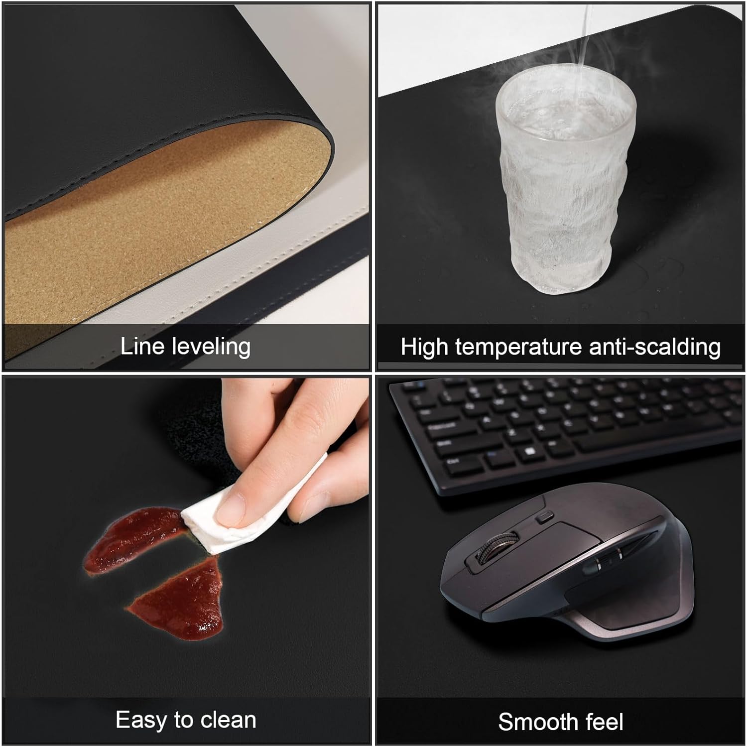 Dual Sided Desk Mat,Leather De – Desk Corner Mat Bewertung und Preis