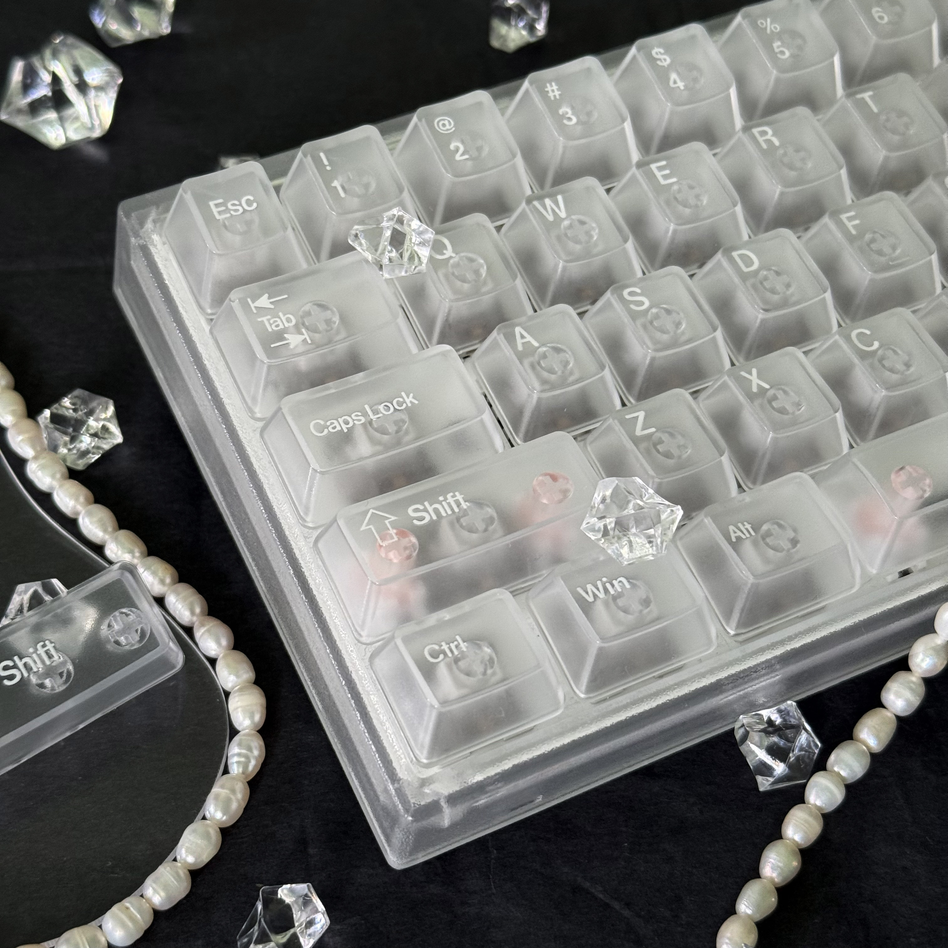 Clear Transparent & Frosted Tr – Keyboard Numpad Separate Bewertung und Preis